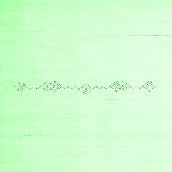 Solid Emerald Green Modern Rug, con2029emgrn