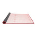 Solid Red Modern Area Rugs