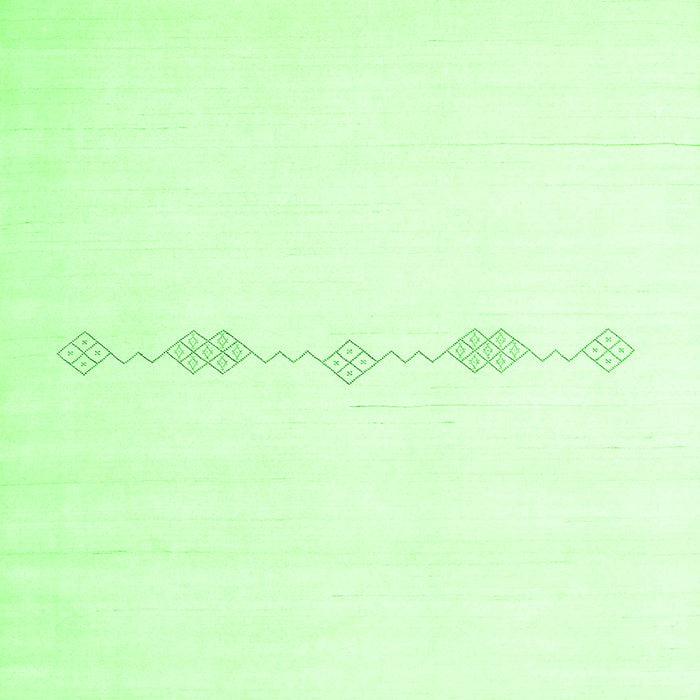 Solid Green Modern Rug, con2029grn