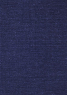 Abstract Blue Contemporary Rug, con202blu