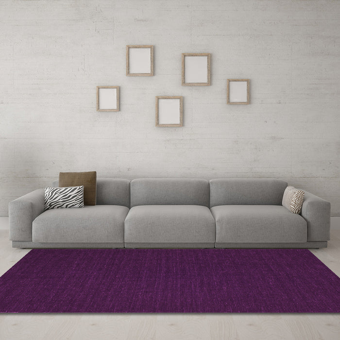 Machine Washable Abstract Pink Contemporary Rug in a Living Room, wshcon202pnk