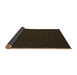 Sideview of Abstract Brown Contemporary Rug, con202brn