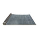 Thickness of Contemporary Light Slate Gray Modern Rug, con2030