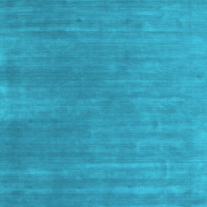 Square Abstract Light Blue Contemporary Rug, con2030lblu