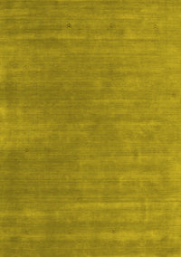 Abstract Yellow Contemporary Rug, con2030yw