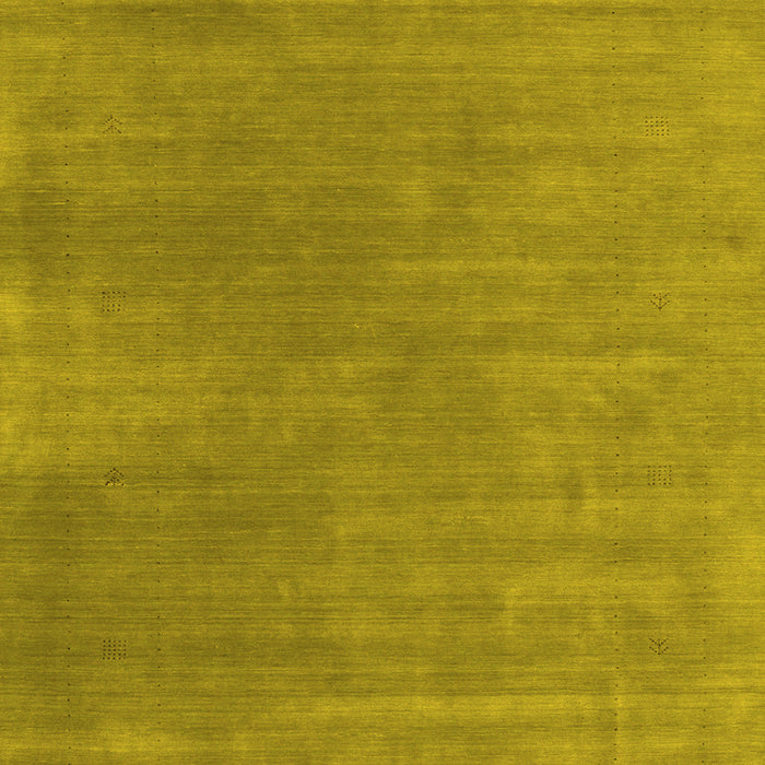 Abstract Yellow Contemporary Rug, con2030yw
