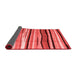 Abstract Red Contemporary Area Rugs