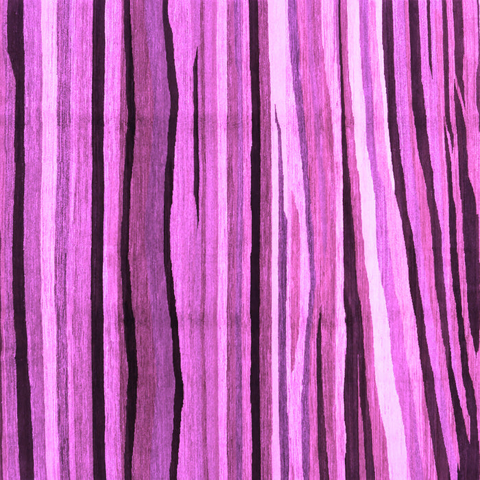 Square Machine Washable Abstract Purple Contemporary Area Rugs, wshcon2032pur