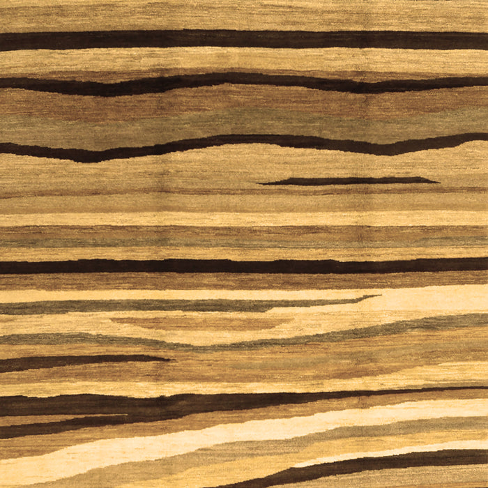 Abstract Brown Contemporary Rug, con2032brn