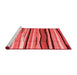 Contemporary Red Washable Rugs