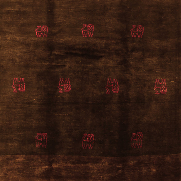 Serging Thickness of Machine Washable Abstract Orange Contemporary Area Rugs, wshcon2033org