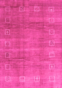 Abstract Pink Contemporary Rug, con2034pnk