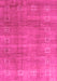 Abstract Pink Contemporary Rug, con2034pnk