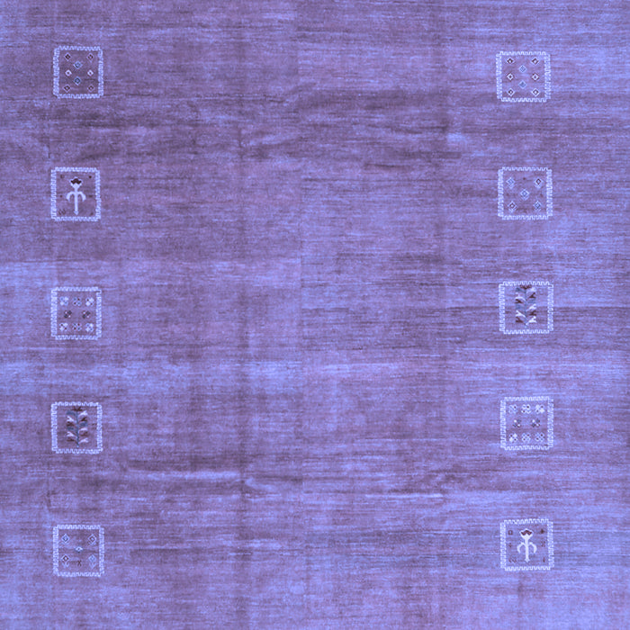 Machine Washable Abstract Blue Contemporary Rug, wshcon2034blu