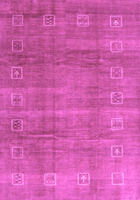 Abstract Purple Contemporary Rug, con2034pur