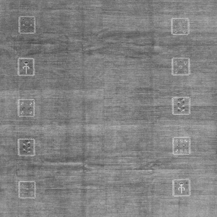 Abstract Gray Contemporary Rug, con2034gry