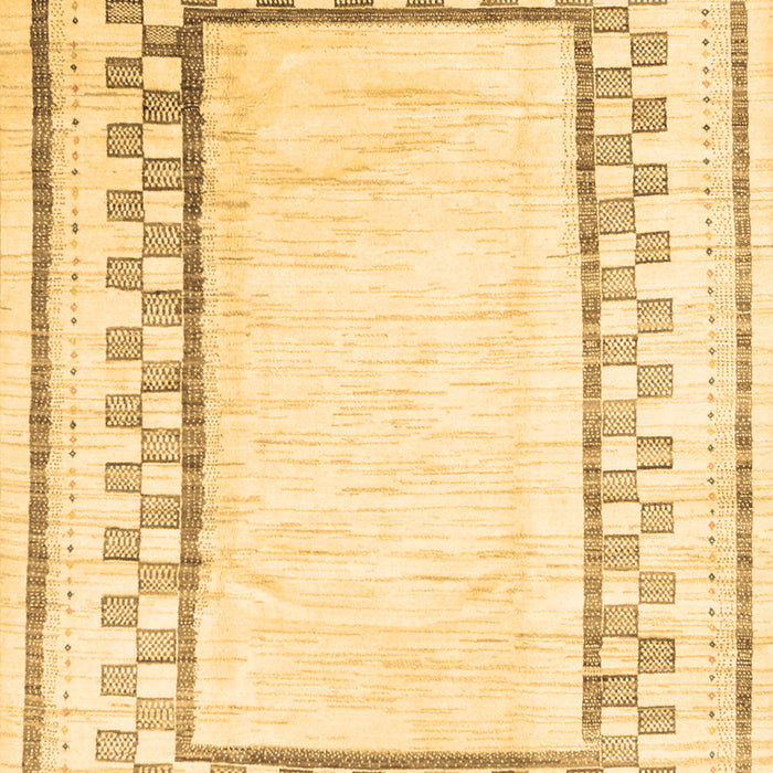 Machine Washable Solid Brown Modern Rug, wshcon2035brn