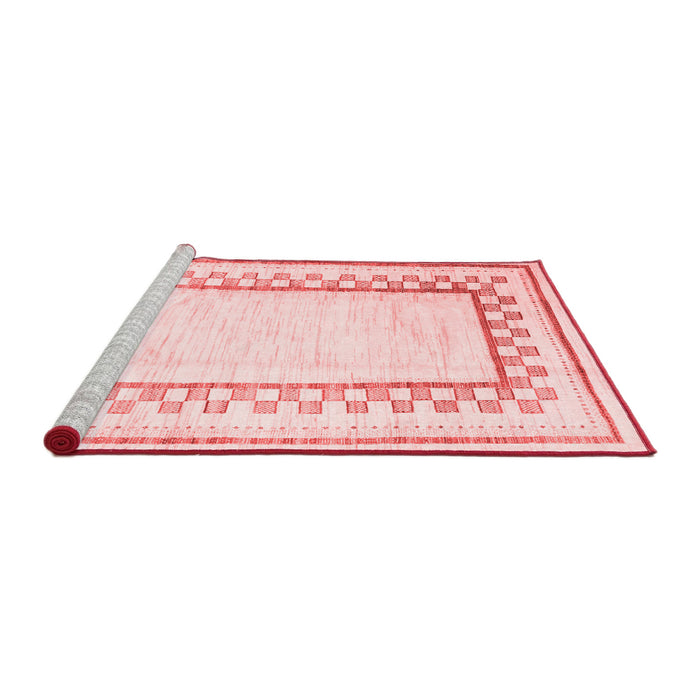Modern Red Washable Rugs
