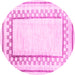 Round Solid Pink Modern Rug, con2035pnk