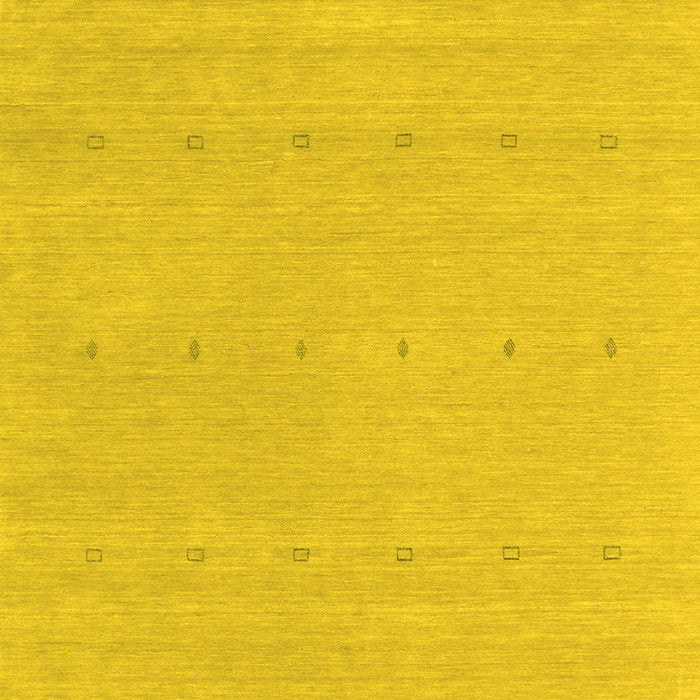 Machine Washable Abstract Yellow Contemporary Rug, wshcon2036yw