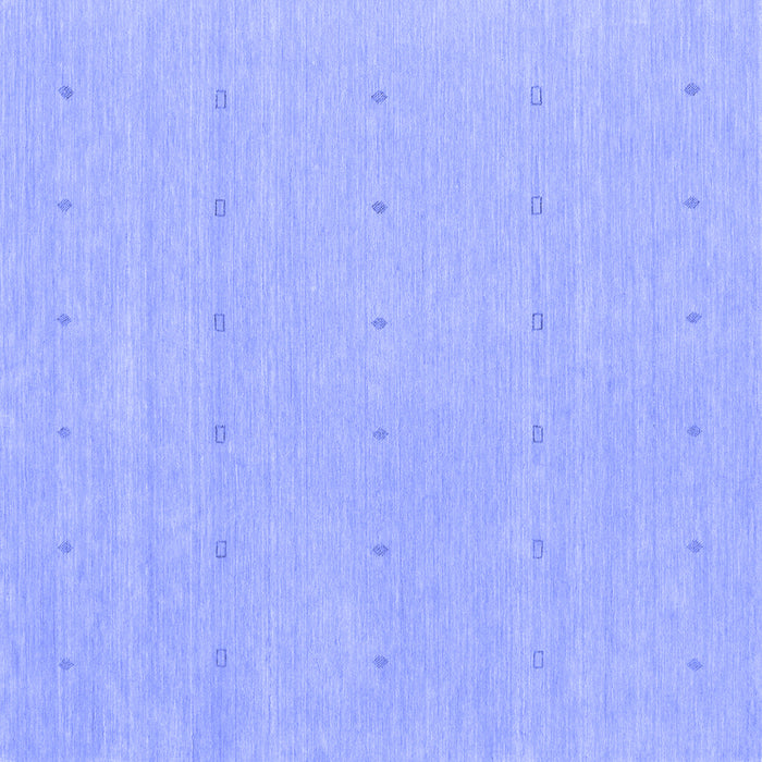 Square Abstract Blue Contemporary Rug, con2036blu