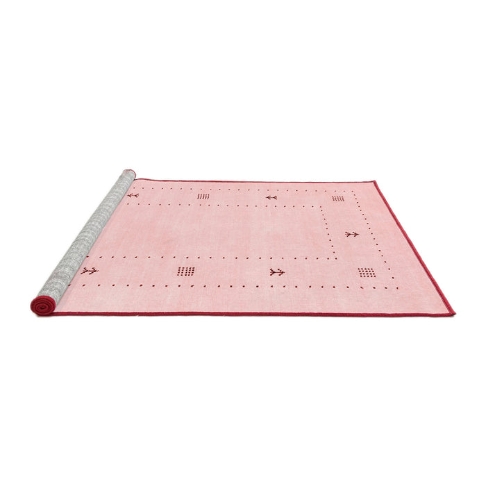 Modern Red Washable Rugs