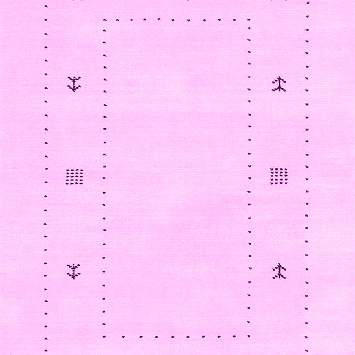 Solid Pink Modern Rug, con2037pnk