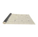 Thickness of Contemporary Wheat Beige Solid Rug, con2038