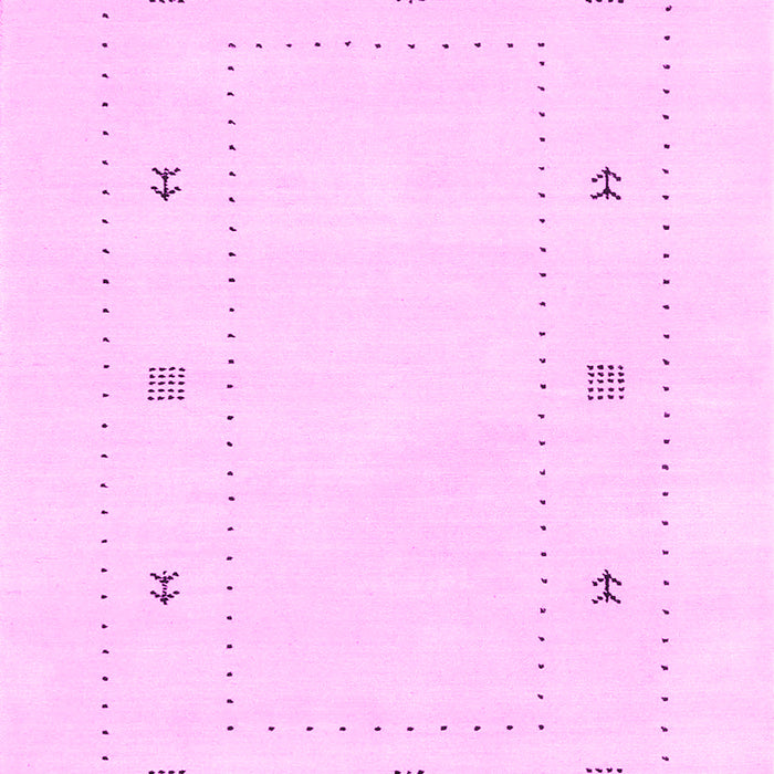 Solid Pink Modern Rug, con2038pnk