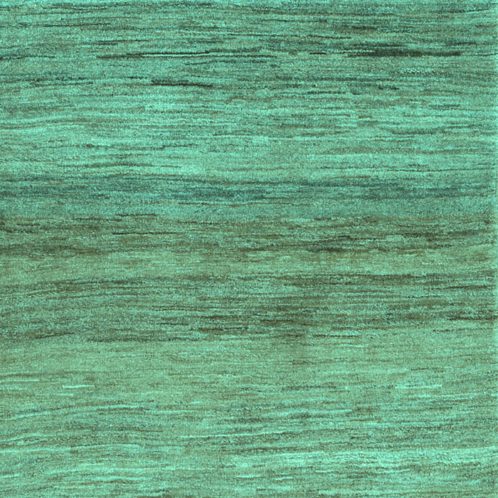 Machine Washable Abstract Turquoise Contemporary Area Rugs, wshcon2039turq