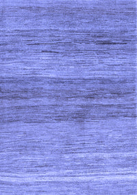 Abstract Blue Contemporary Rug, con2039blu