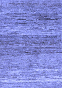 Abstract Blue Contemporary Rug, con2039blu