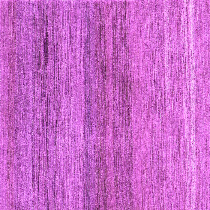 Square Abstract Purple Contemporary Rug, con2039pur