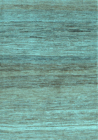 Abstract Light Blue Contemporary Rug, con2039lblu