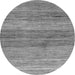 Machine Washable Abstract Gray Contemporary Rug, wshcon2039gry