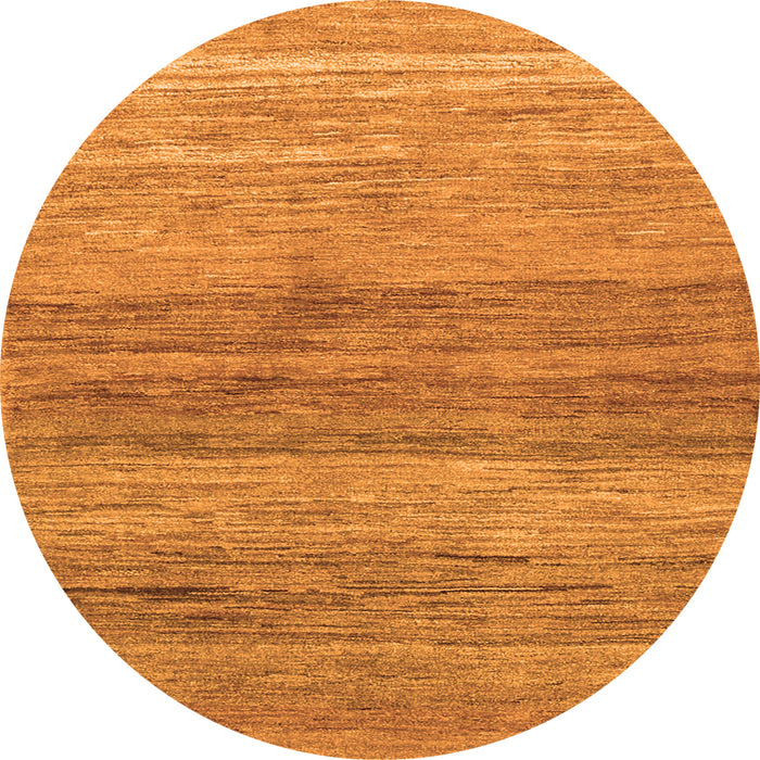 Square Abstract Orange Contemporary Rug, con2039org