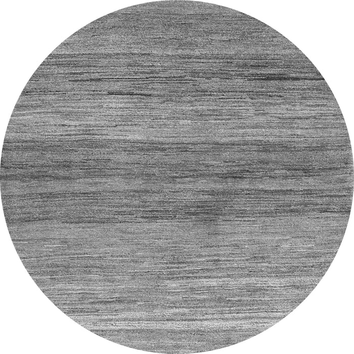Square Abstract Gray Contemporary Rug, con2039gry