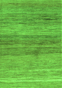 Abstract Green Contemporary Rug, con2039grn