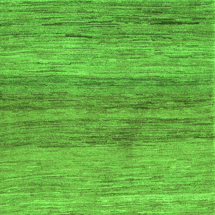 Abstract Green Contemporary Rug, con2039grn