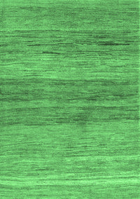 Abstract Emerald Green Contemporary Rug, con2039emgrn