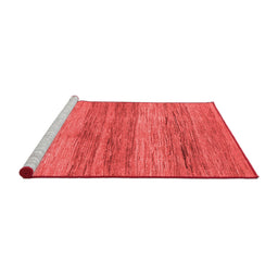 Contemporary Red Washable Rugs
