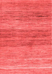 Abstract Red Contemporary Rug, con2039red