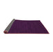 Sideview of Abstract Pink Contemporary Rug, con203pnk