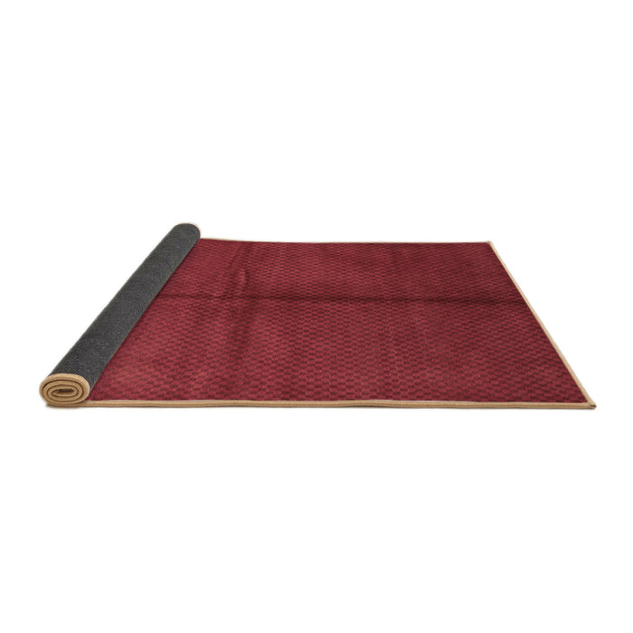 Sideview of Abstract Brown Contemporary Rug, con2040brn