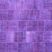 Square Patchwork Purple Transitional Rug, con2041pur