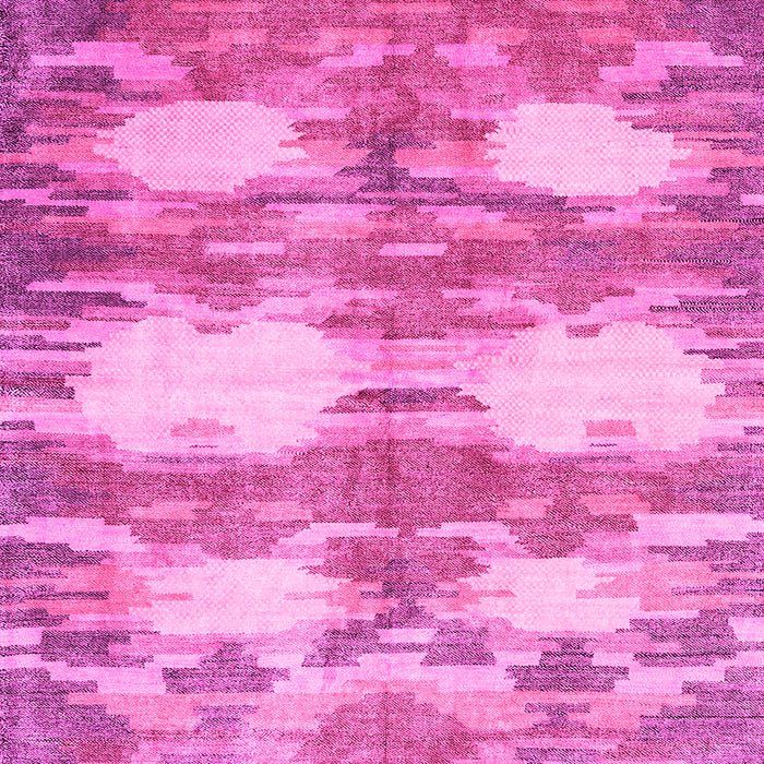 Machine Washable Abstract Pink Contemporary Rug, wshcon2042pnk