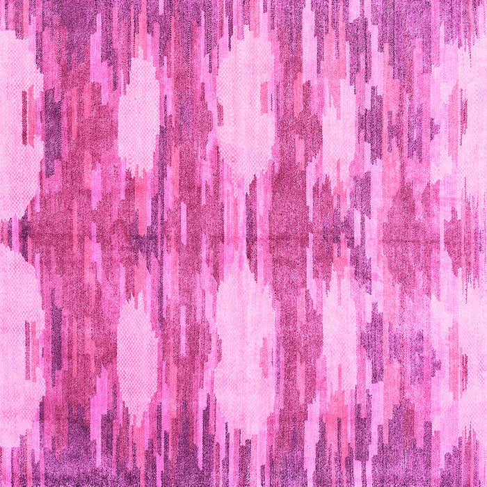 Square Abstract Pink Contemporary Rug, con2042pnk