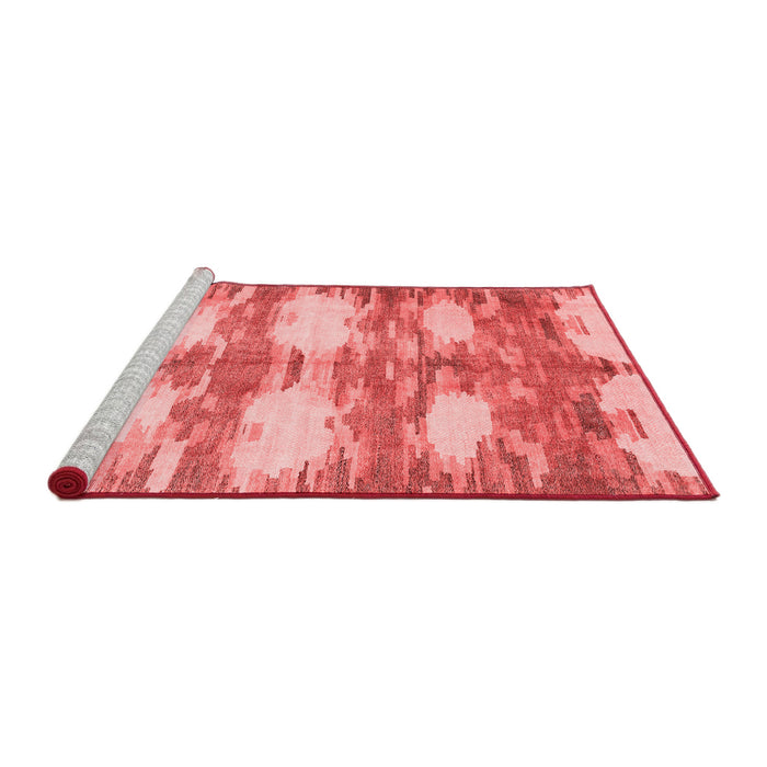 Contemporary Red Washable Rugs