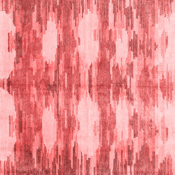 Machine Washable Abstract Red Contemporary Rug, wshcon2042red