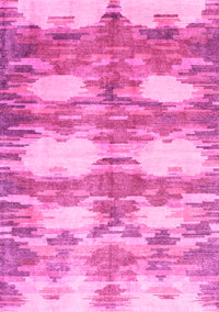 Abstract Pink Contemporary Rug, con2042pnk